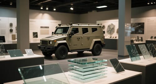 How do advanced bulletproof materials compare with traditional bulletproof materials