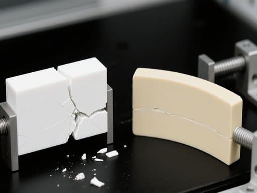 Which is Stronger Yield Strength of Alumina Compared to Zirconia