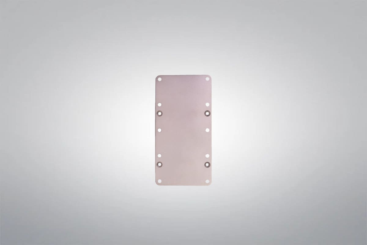 Sustrato IGBT de aluminio y carburo de silicio