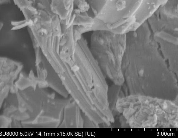 MoAlB MAB Phase Powder SEM