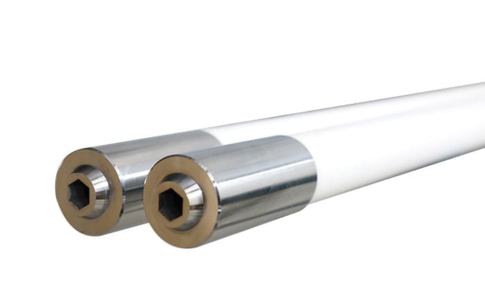 Quartz Ceramic Roller for Metal Heat Treatment Furnaces