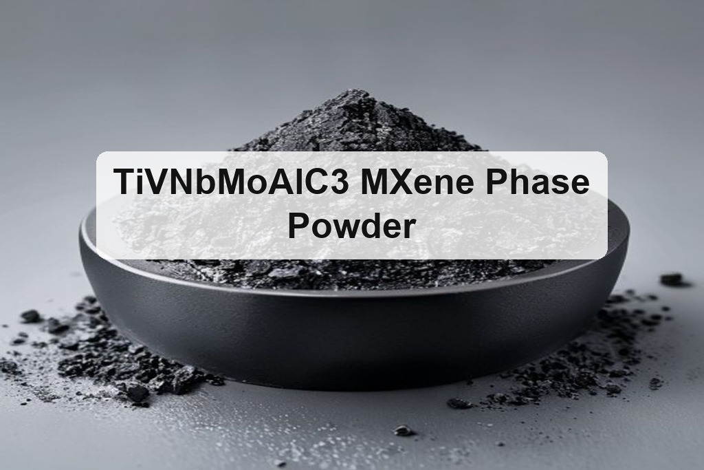 TiVNbMoAlC3 MXen-Phasen-Pulver