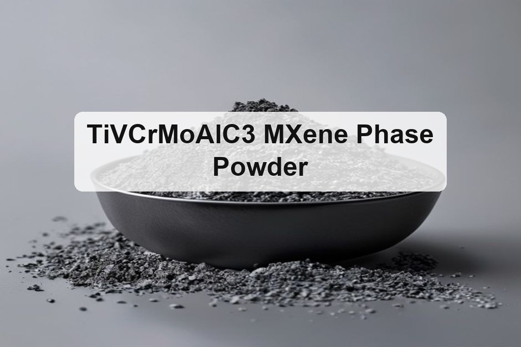 TiVCrMoAlC3 MXen-Phasen-Pulver