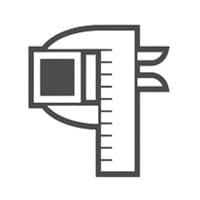 dimension checking icon