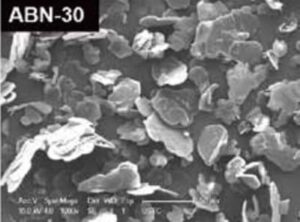 Poudre de plaquettes modifiée au nitrure de bore